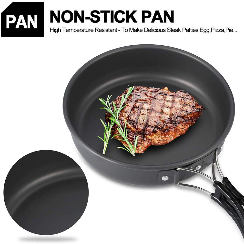 Outdoor camping cookware set m - Campfire Cooking recension och pris