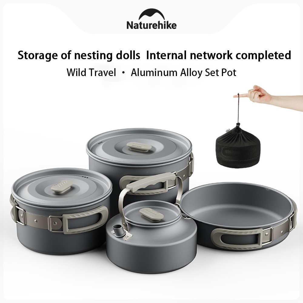 Naturehike Outdoor Pot Set,Cam - Camping Cooking Pot Set recension och pris