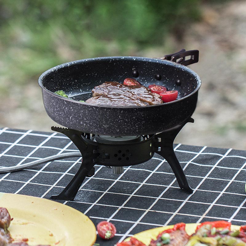 Camping Folding Non-Stick Fryi - Camping Cooking Set Non Stick recension och pris
