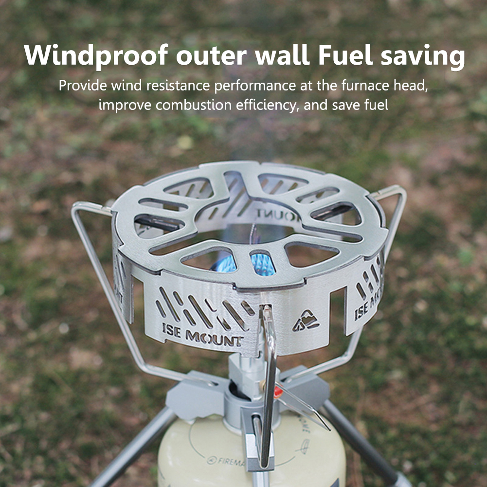 Windproof Screen Stainless Ste - Camping Cooking Ring recension och pris
