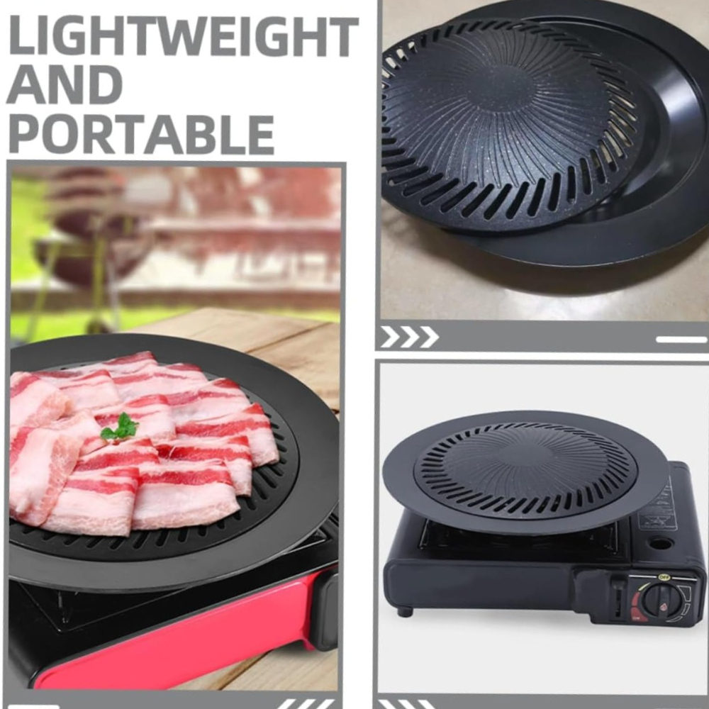 KOSUN Aluminum Korean Grill Pa - Camping Cooking Vegetables recension och pris